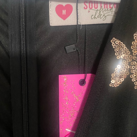 Southern fried chics “enchanted nights“ sequin dress SIZE M (nwt) - Picture 5 of 8